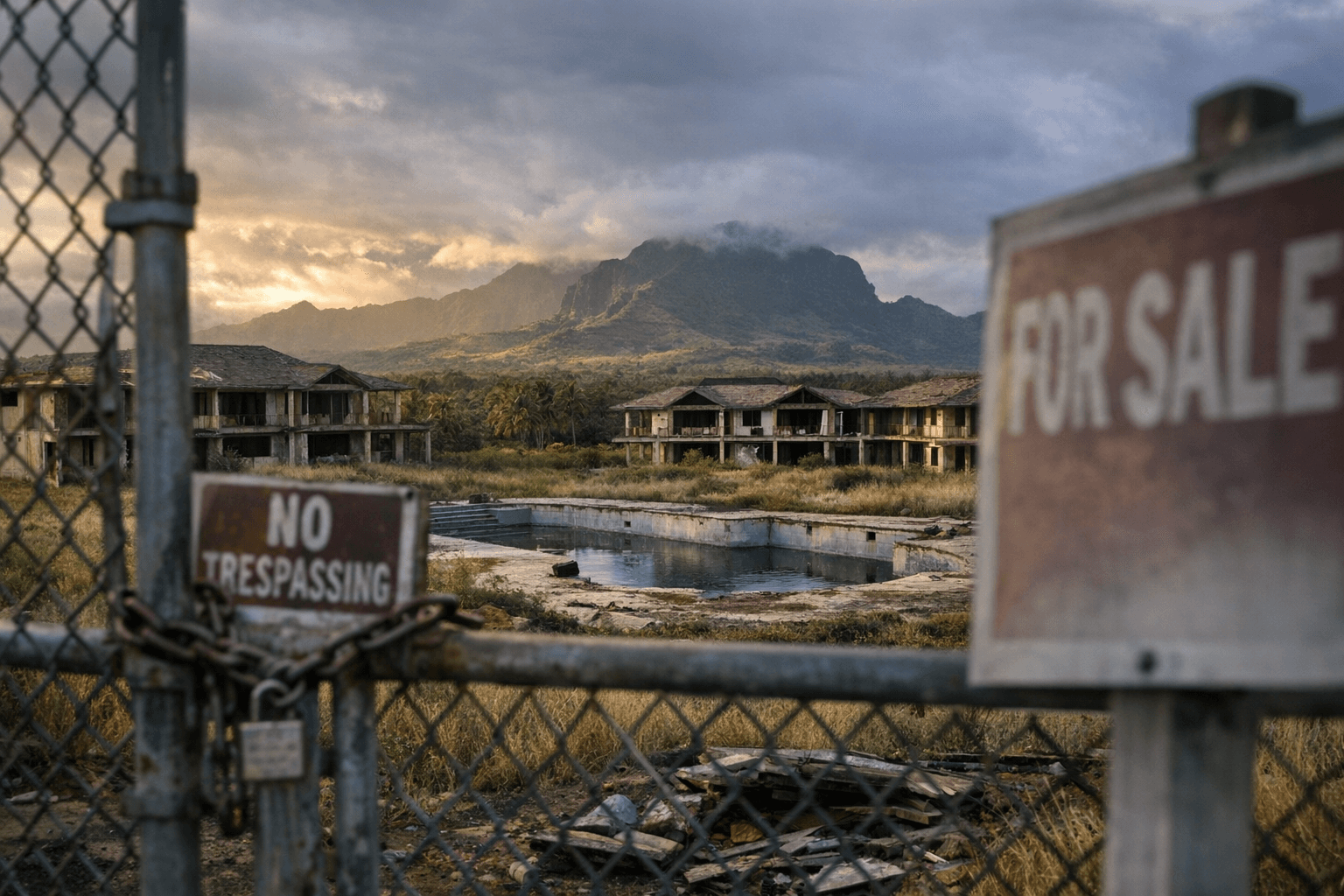 Failed Ohia Resort Project in Kōloa Heads to Bankruptcy Auction