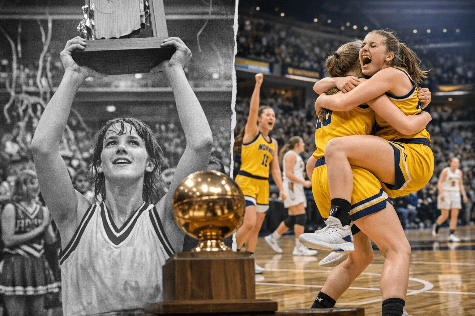 IHSAA Girls Basketball State Finals History Captured in Archival, Recent Photos