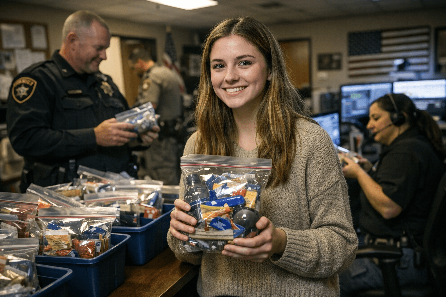 Douglas County High senior Josie O’Meara creates wellness kits for deputies, dispatchers
