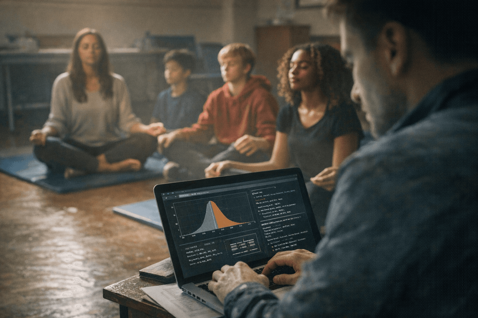 Machine Learning Detects Clinically Trivial Personalization in School Mindfulness for Teens