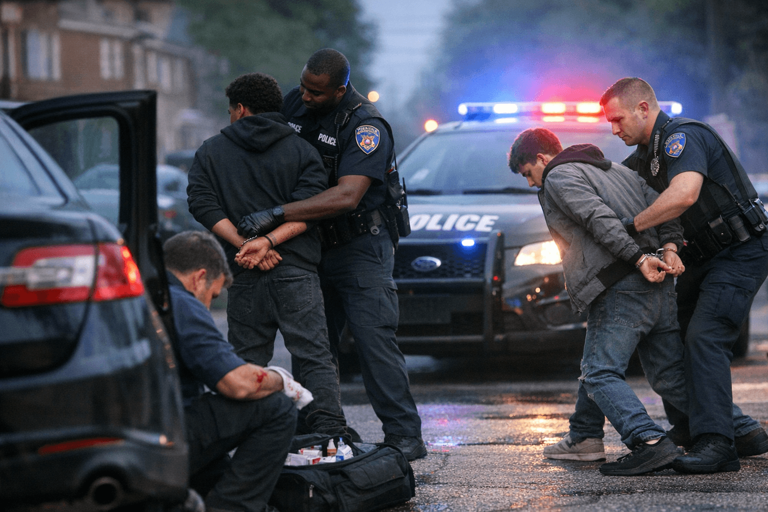 Two Arrested After Owner Foils Attempted Carjacking on White Chapel Road