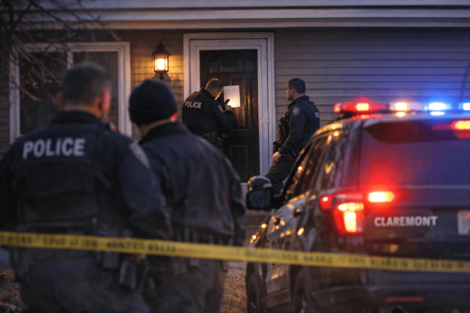 Claremont Police Respond to Threatening Message at Residence Near South Street