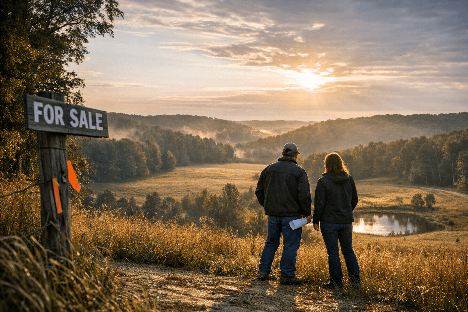 Two updated land listings near McArthur: 27-acre tract $148,500, 35-acre parcel $192,500