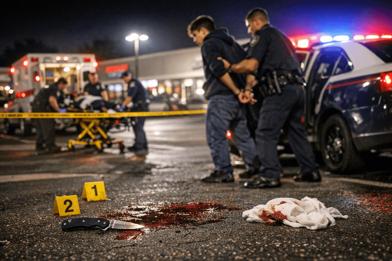 18-Year-Old Arrested After Selden Parking Lot Stabbing, Victim Hospitalized