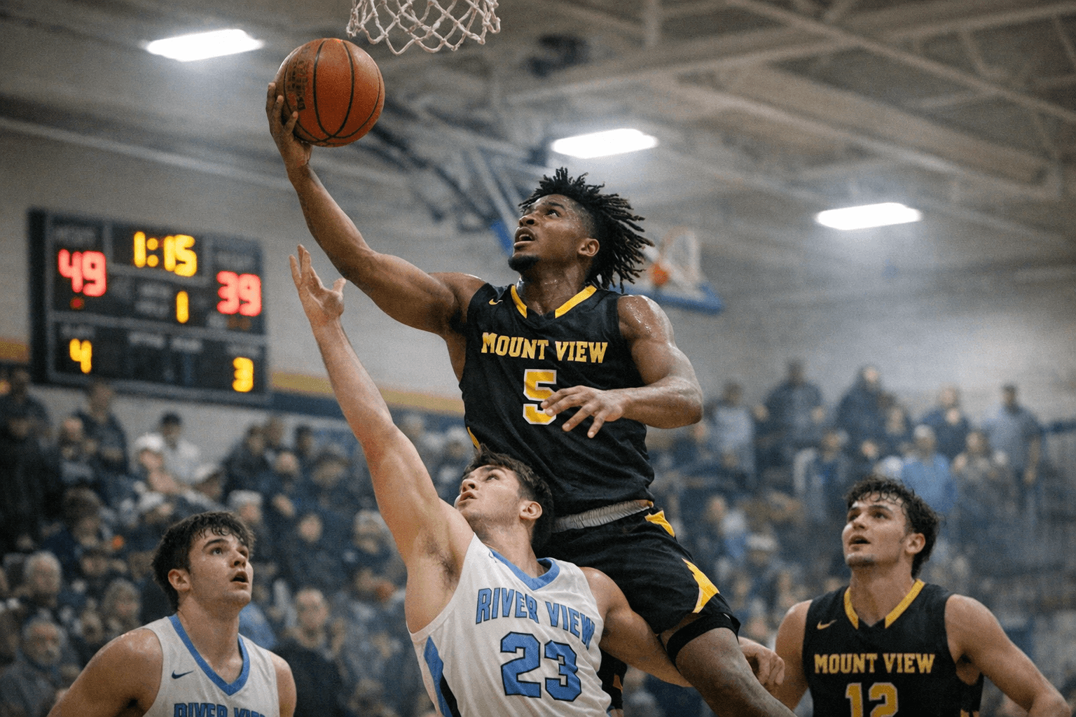 Mount View Golden Knights Top River View Raiders 49-39 in Coalfield Showdown