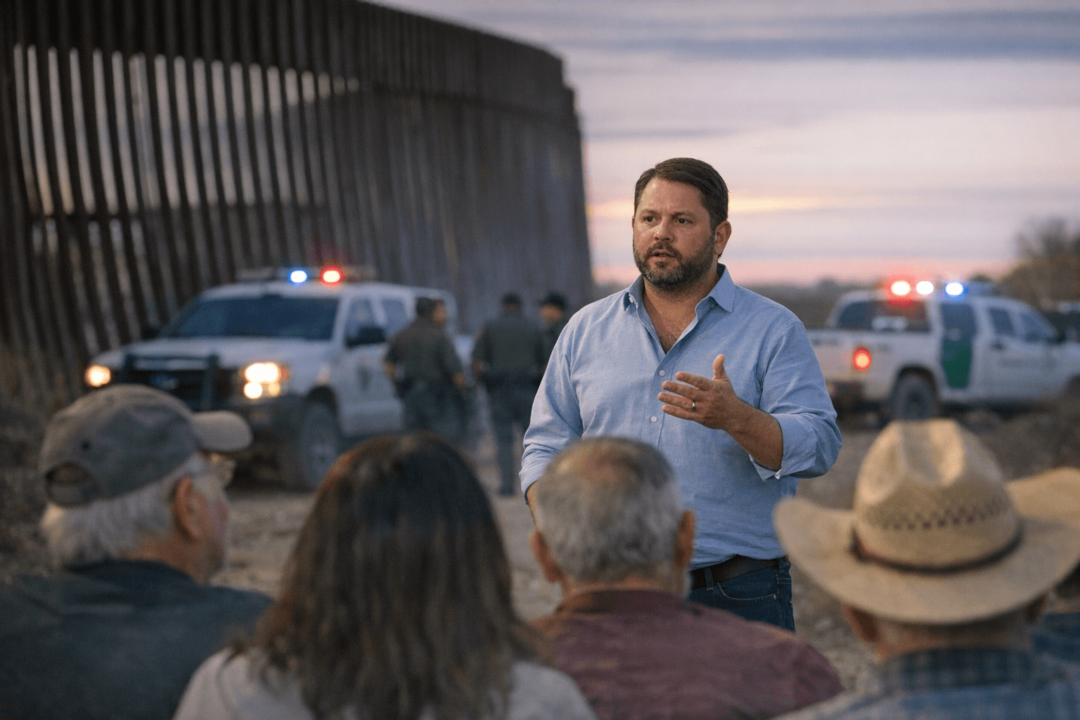 Sen. Ruben Gallego holds San Luis-Yuma town hall on border issues
