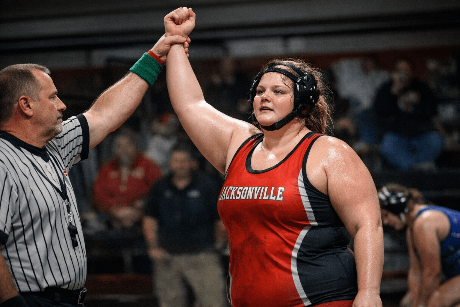 Jacksonville Freshman Madeleine Cooley Qualifies for IHSA Girls State at 235 Pounds