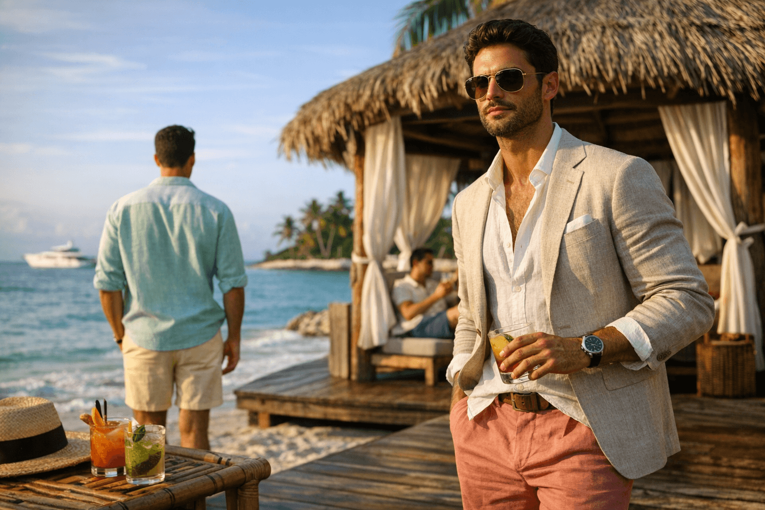 Louis Philippe Unveils SS26 Ticket to Bahamas Menswear Inspired by Coastal Luxury