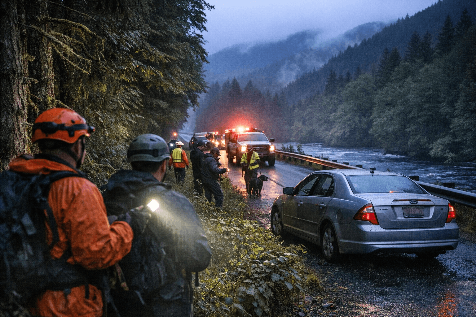 Eugene Man, 42, Missing Near Vida on McKenzie Highway; Search Ongoing