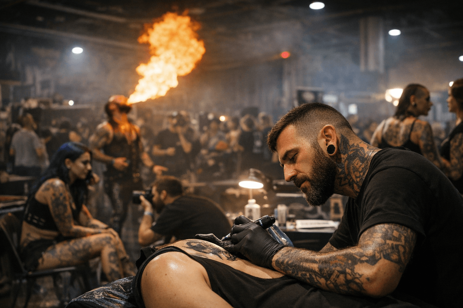 יריד הקעקועים קעקע בידיך בתל־אביב חשף אמנים והוליד יוזמות קהילתיות