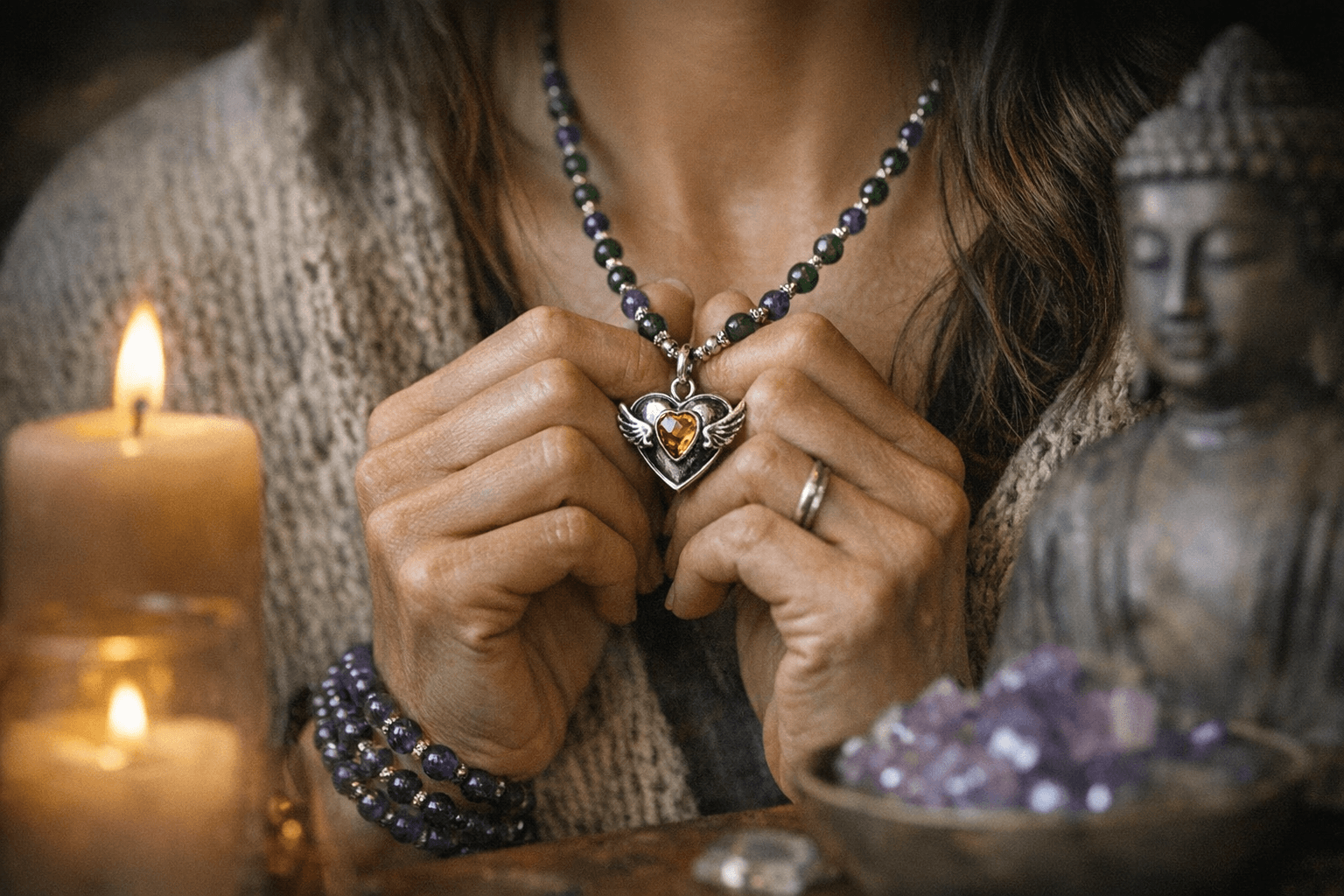 Guarded Heart Necklace Becomes 2026's Top Peace Anchor as Visual Liturgy