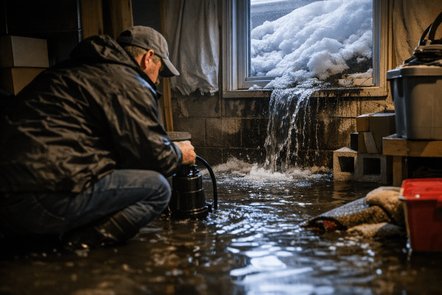 Prince George’s County DoE Issues Snowmelt Flood-Prevention Tips, Warns of Basement Flooding