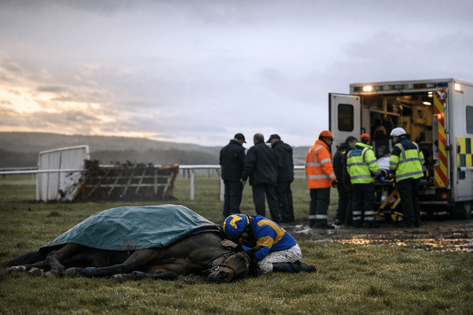 Ourbrowneyedgirl Fatally Injured at Ffos Las; Ambulance Prompts Track Inspection