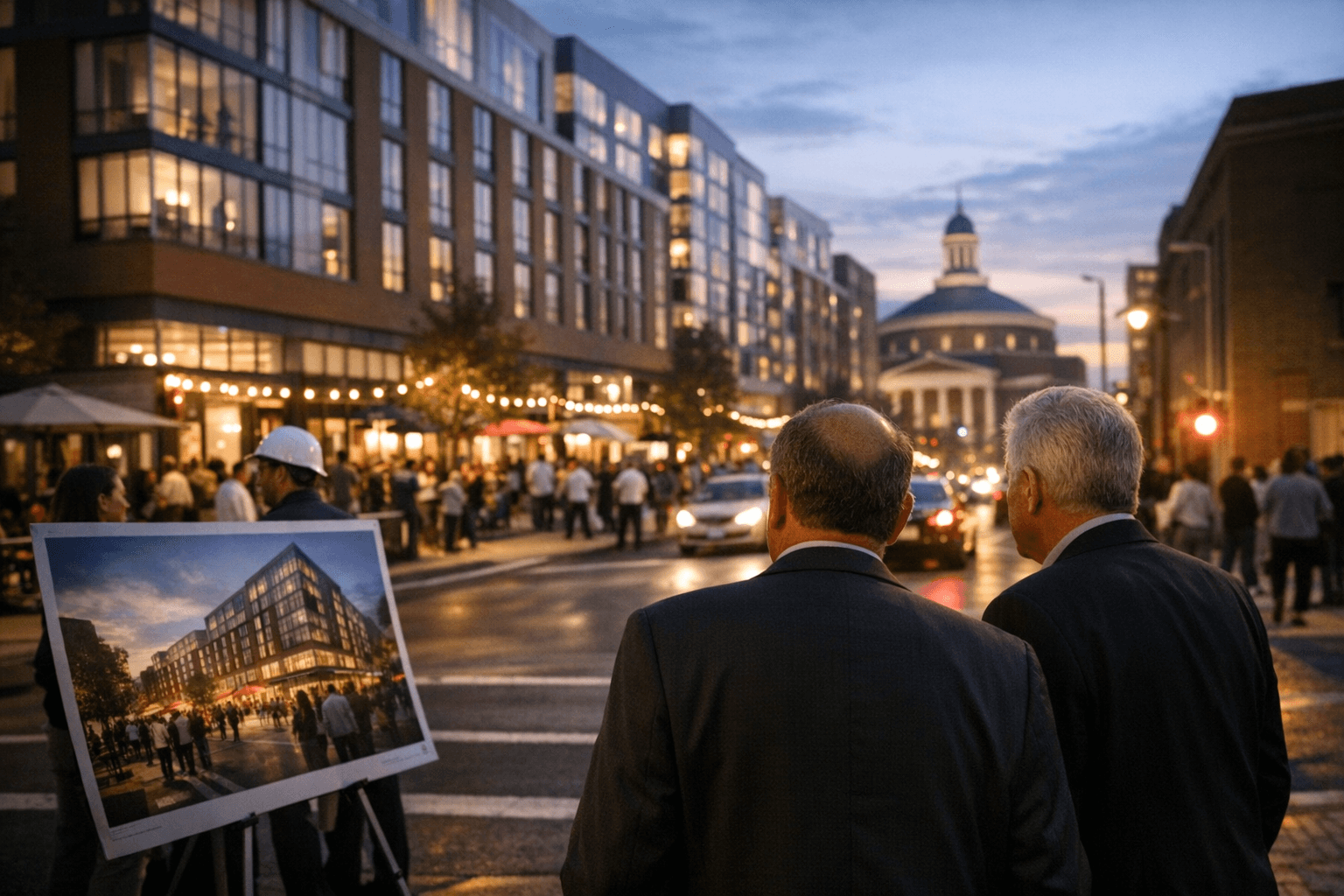 UMB, Wexford Reveal $300M West Lexington Corridor College Town Plan