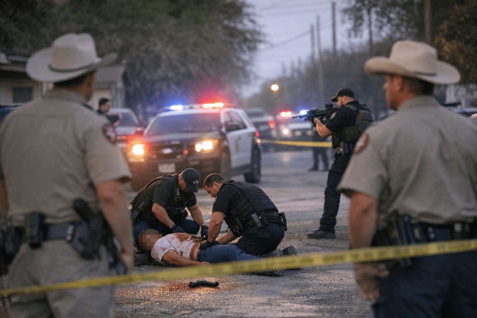 Freer narcotics probe escalates to officer-involved shooting, one hospitalized, Texas Rangers investigating