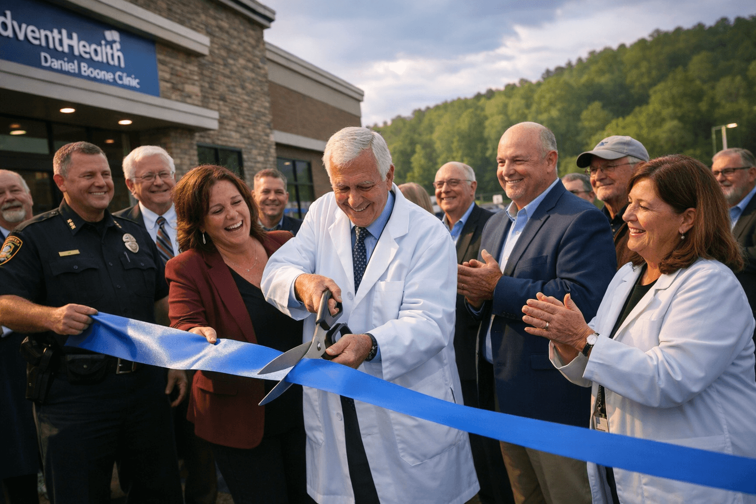 AdventHealth Daniel Boone Clinic Ribbon-Cutting in Barbourville Draws Area Leaders