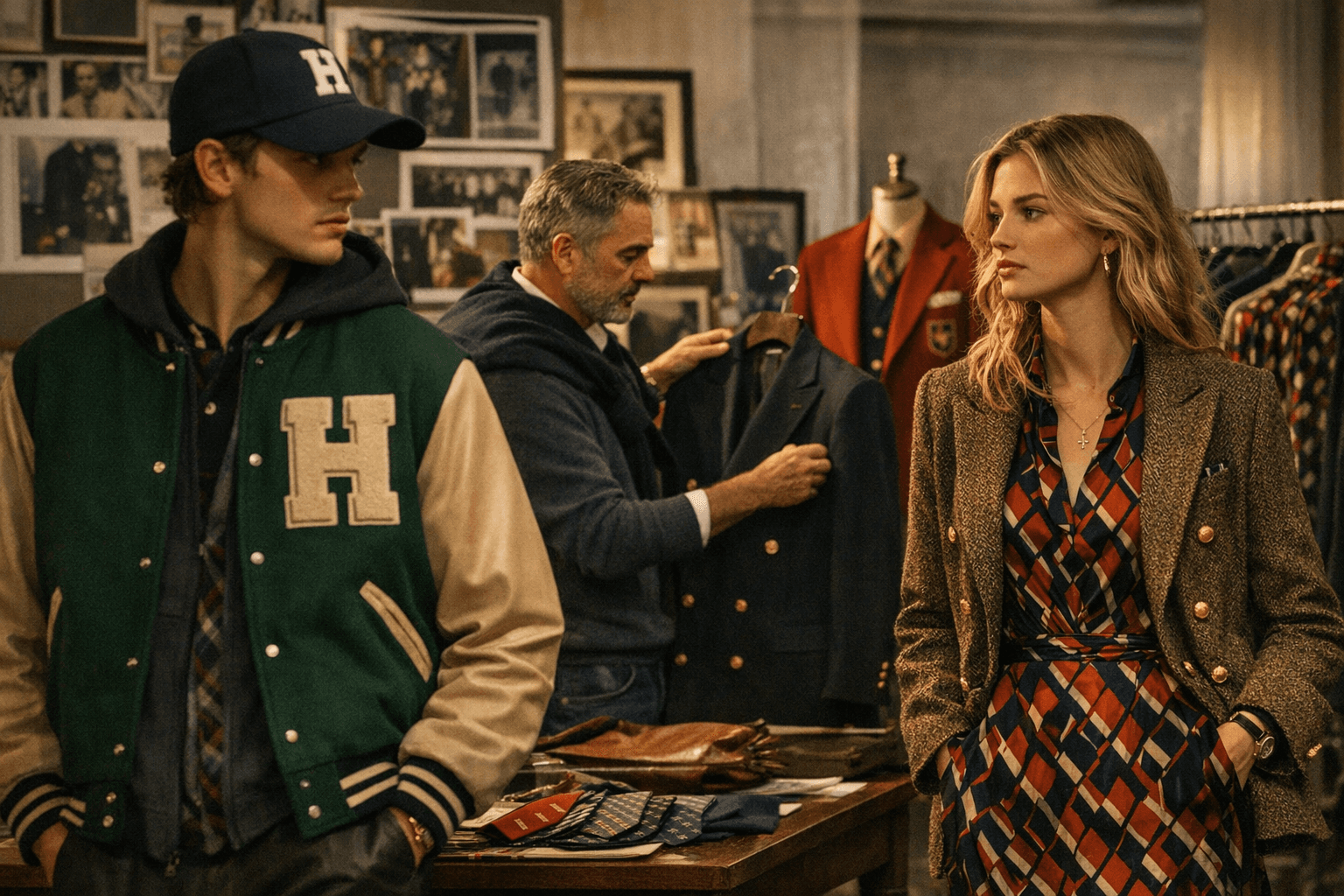 Tommy Hilfiger Fall 2026 Reimagines Icons with Tailored Old-Money Elegance