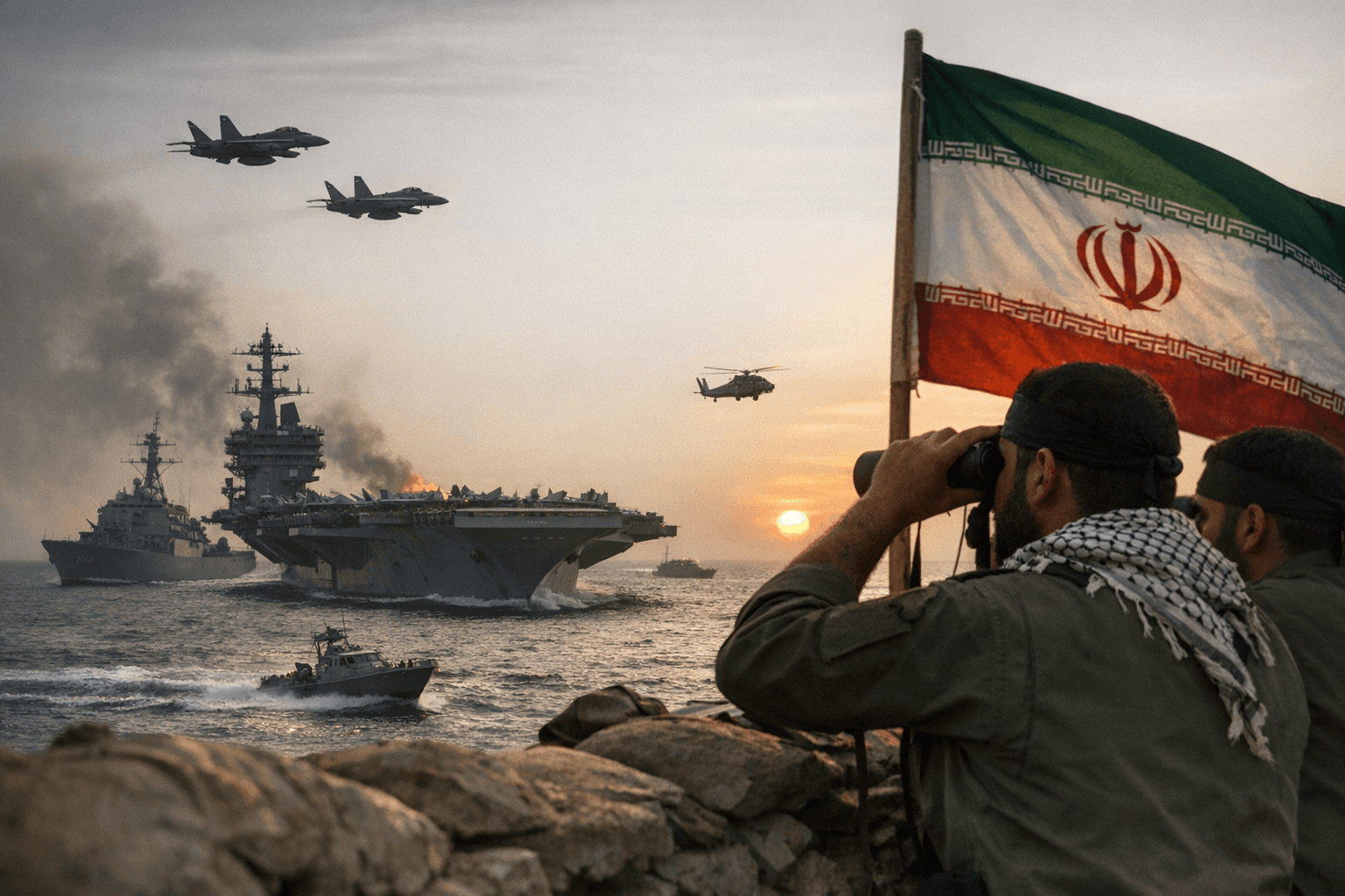 U.S. military buildup eclipses diplomacy, pushing Tehran and Washington toward conflict