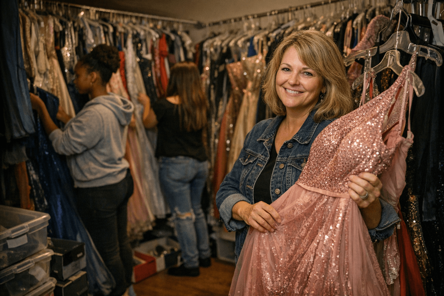 Copperas Cove Woman Turns Trunk Project Into Dedicated Prom Dress Closet
