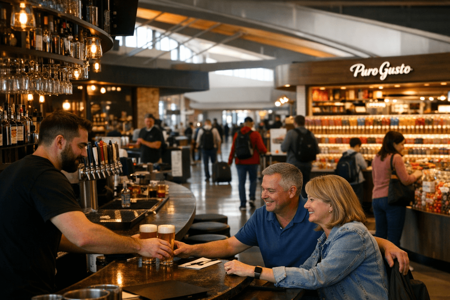 New Restaurants and Shops Open in RDU Terminal 1 Under $2.5B Plan