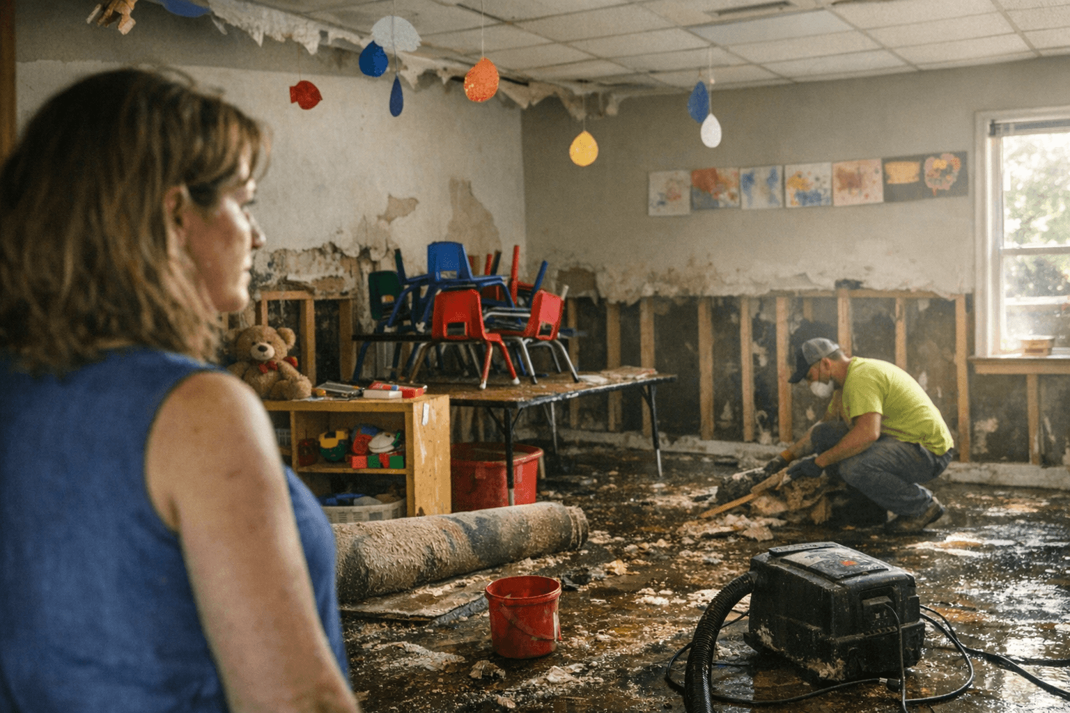 Saxapahaw Village Kids Preschool to Reopen After Tropical Storm Damage