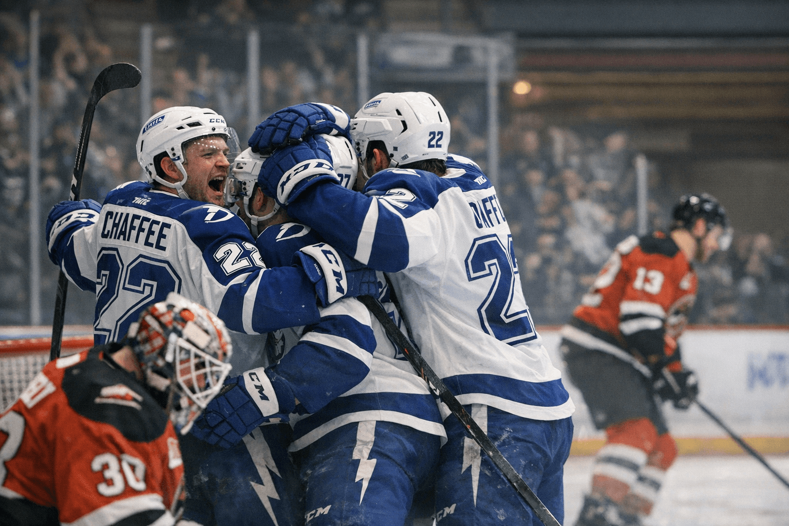 Chaffee's Early Goal Secures Syracuse 2-1 Win, Sixth Straight