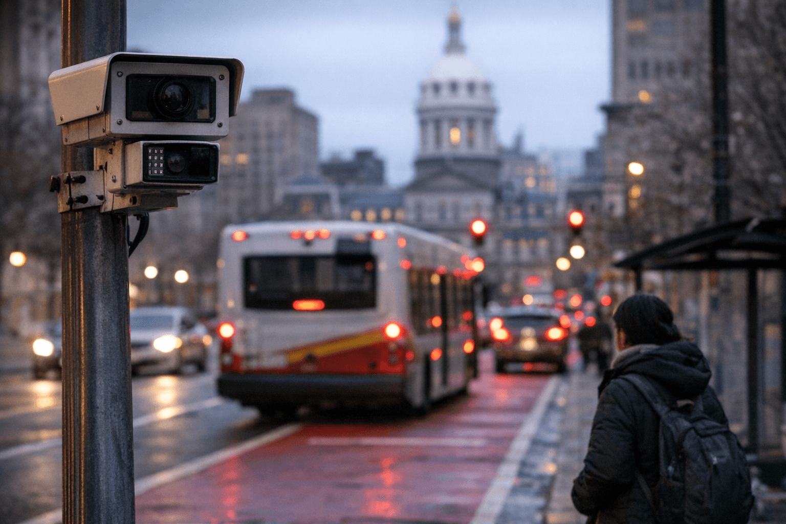 Baltimore approves $8.9M contract with American Traffic Solutions for bus-lane cameras