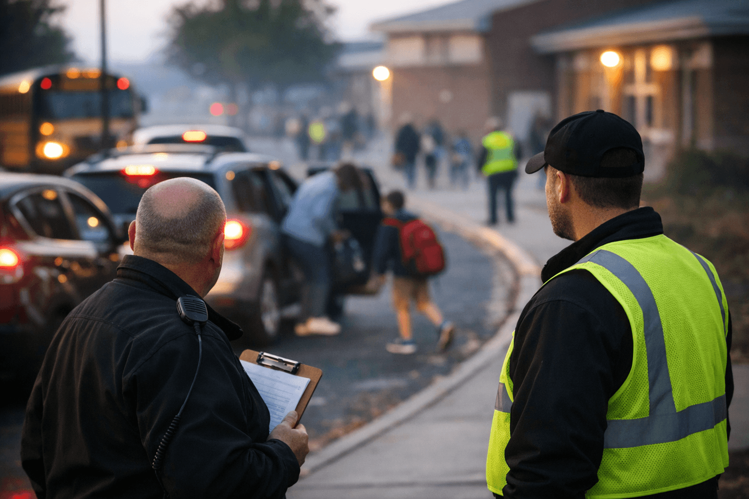Denmark DEOs JJ Rusk, JR Pigeon issue drop-off guidance to motorists