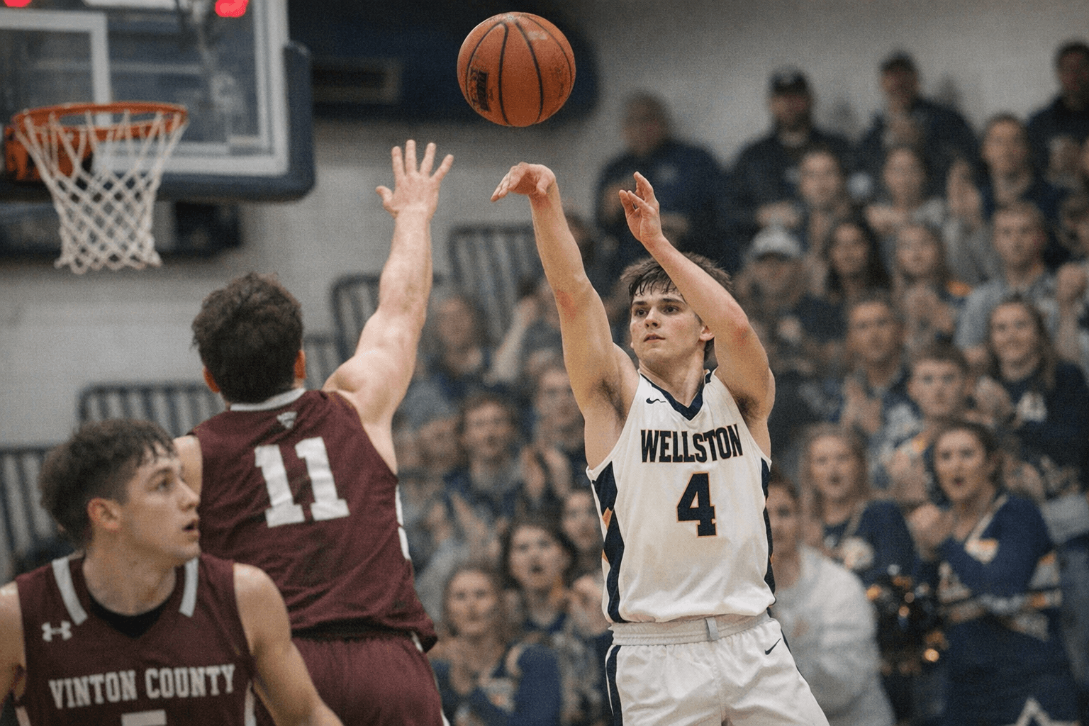 Wes Briggs' Clutch 3 Gives Wellston 69-62 Win Over Vinton County