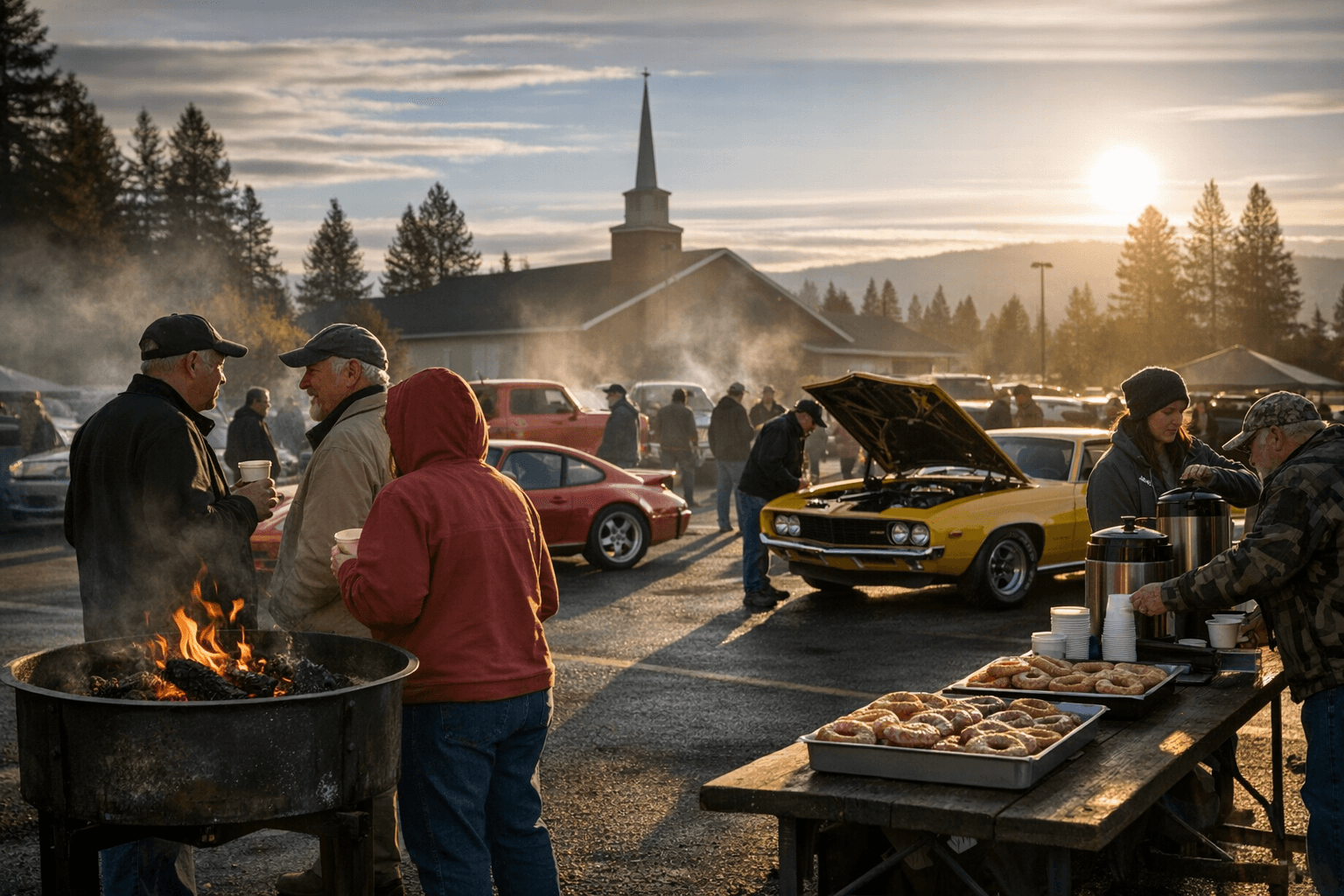 Free Cars and Coffee Gathering at Coeur d'Alene Nazarene Lot Saturday