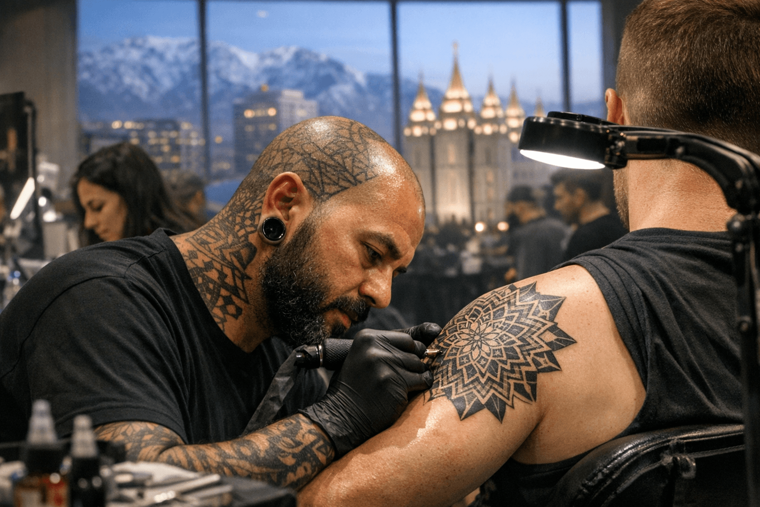Geometric Tattoo Artists Highlight Salt Lake City Tattoo Expo March 6-8, 2026