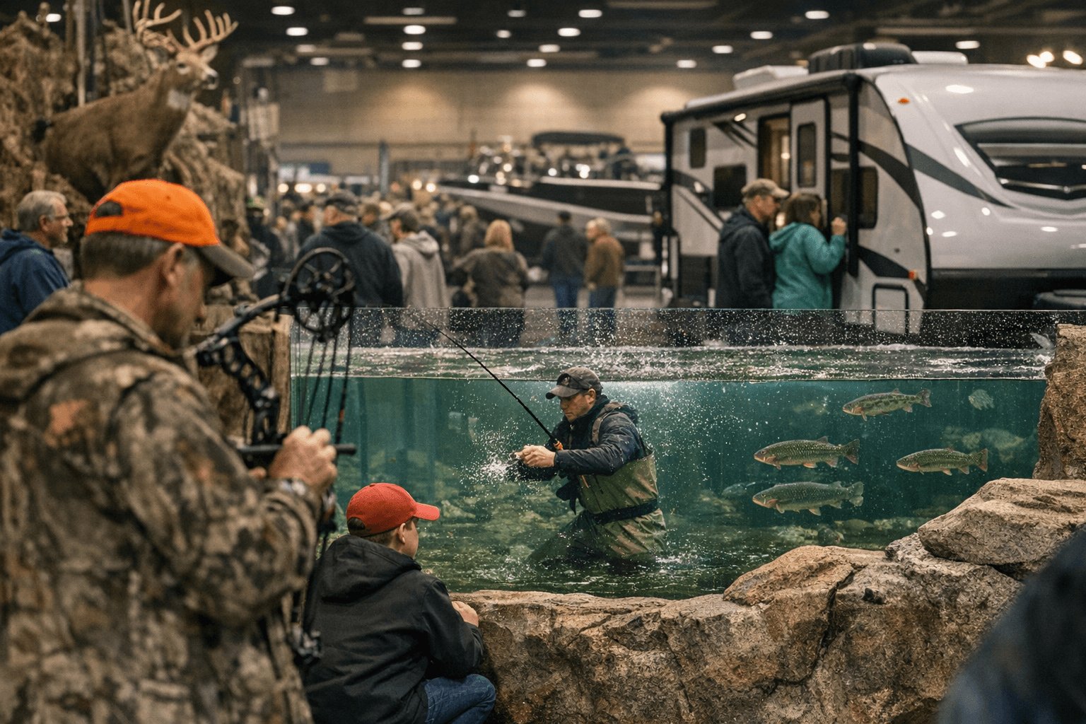 Duluth Sport Show Opens at DECC Feb. 19 with Hunting, Fishing, RVs