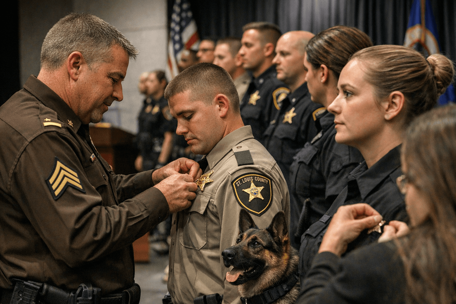 Largest in 20 Years: St. Louis County Swears In Deputies, Correctional Officers