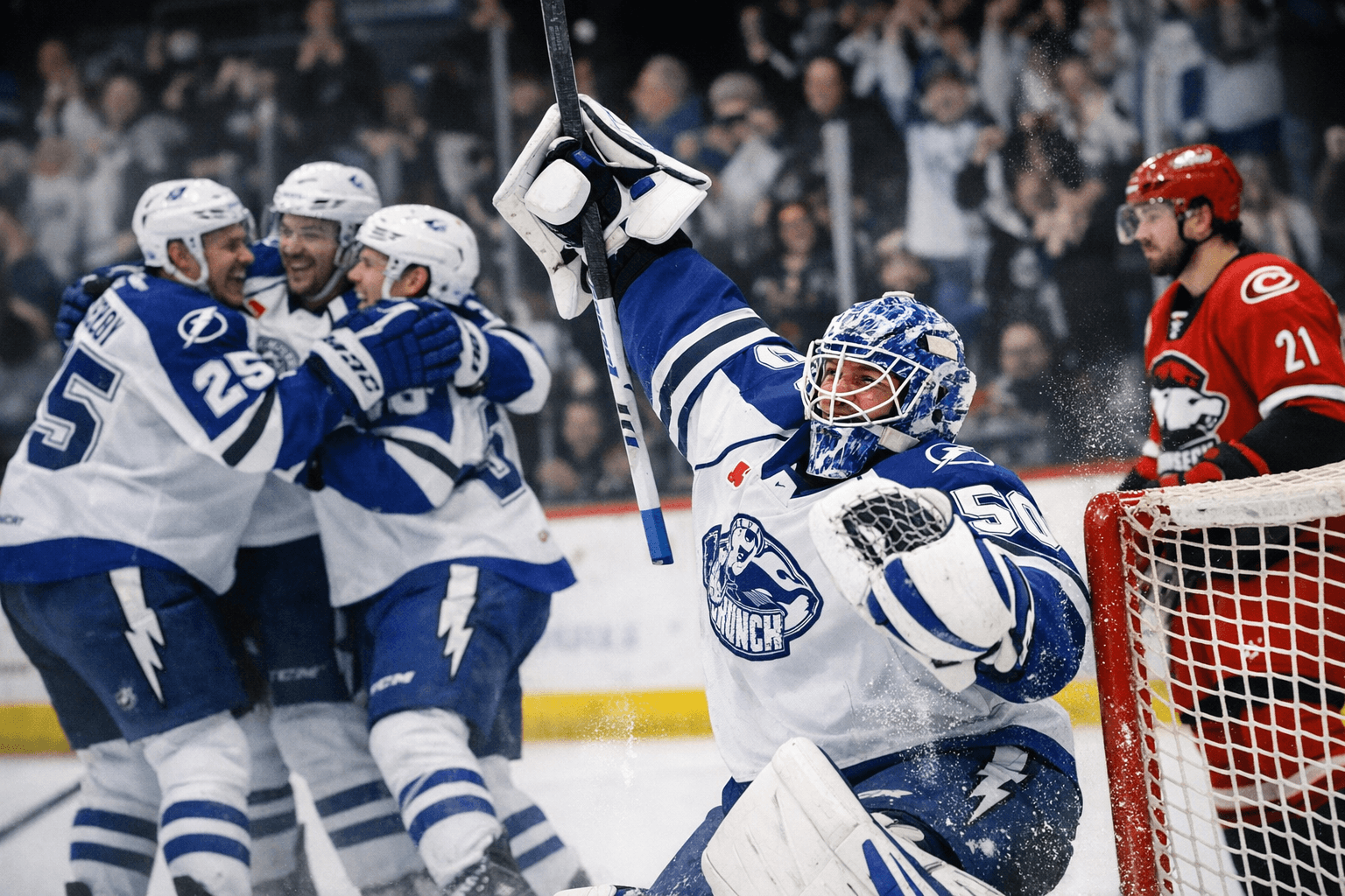 Syracuse Crunch Blank Charlotte Checkers 4-0, Extend Win Streak to Seven