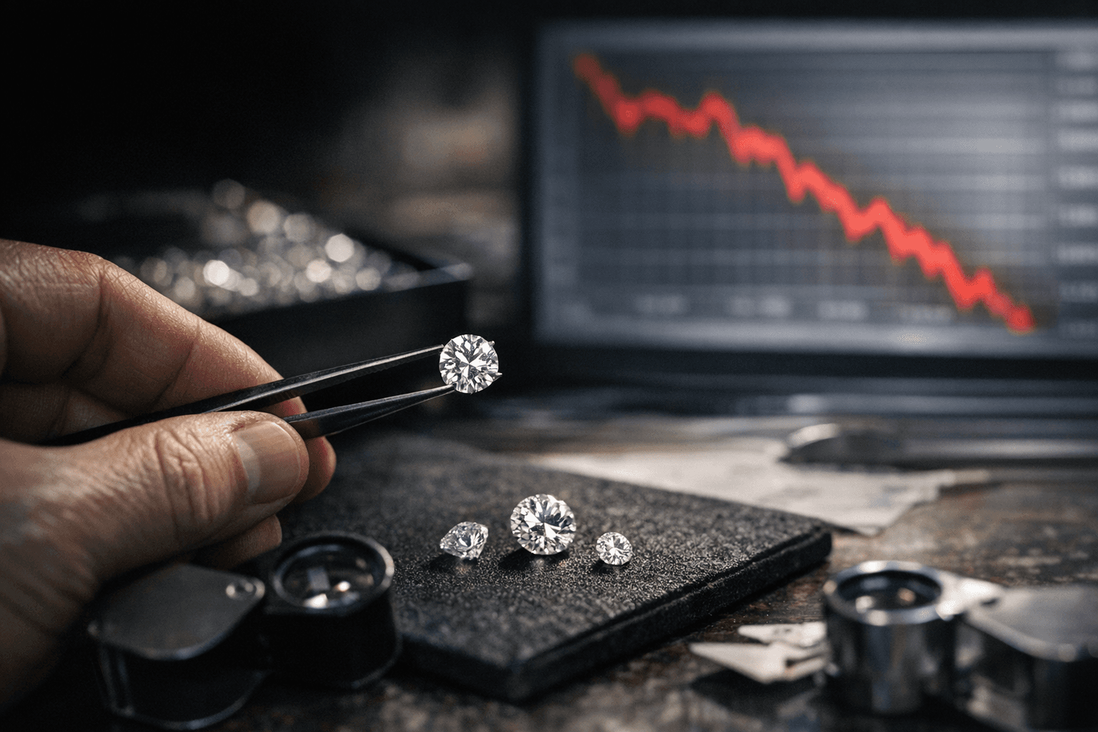 1-Carat Rapaport Price Index Drops 1.3 Percent in January