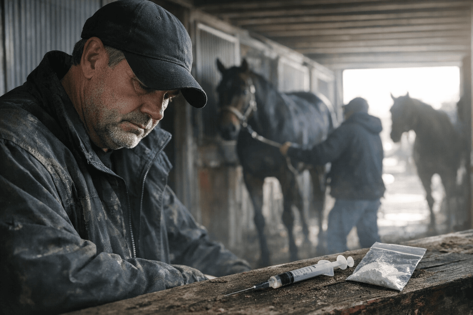 Michael Hall suspended 543 days after two horses test positive for ADB-FUBINACA