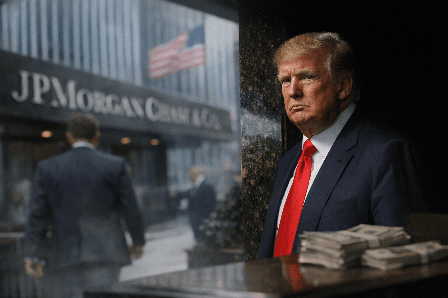 JPMorgan filings show bank closed Trump accounts a month after Jan. 6