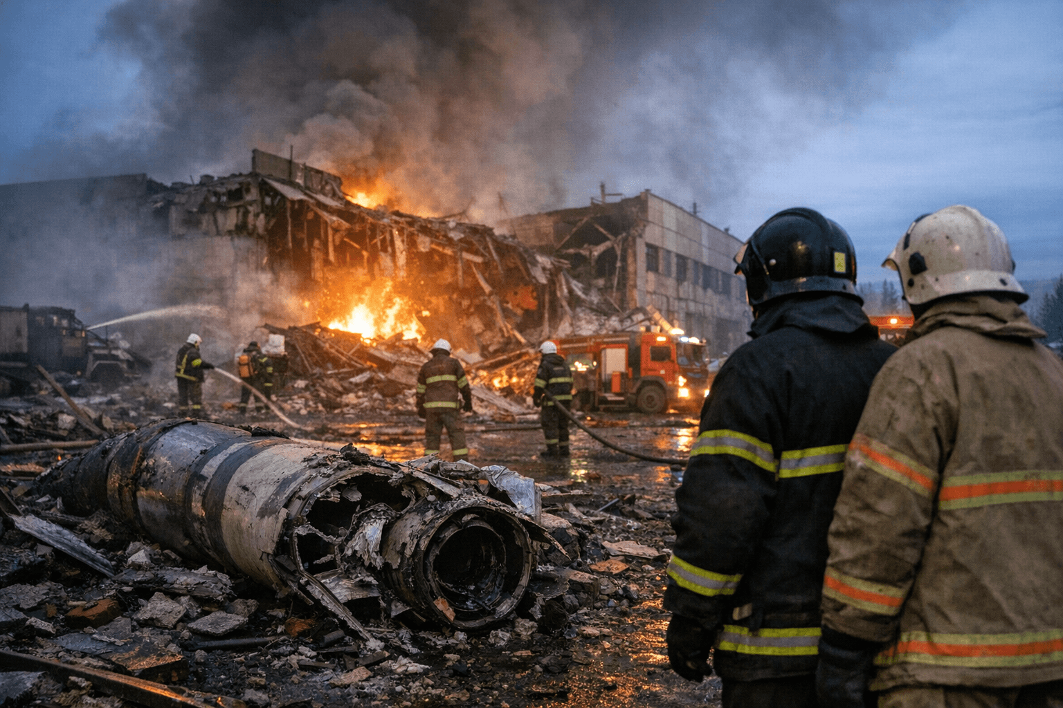 Ukrainian strike hits Votkinsk missile plant deep inside Russia, 11 wounded