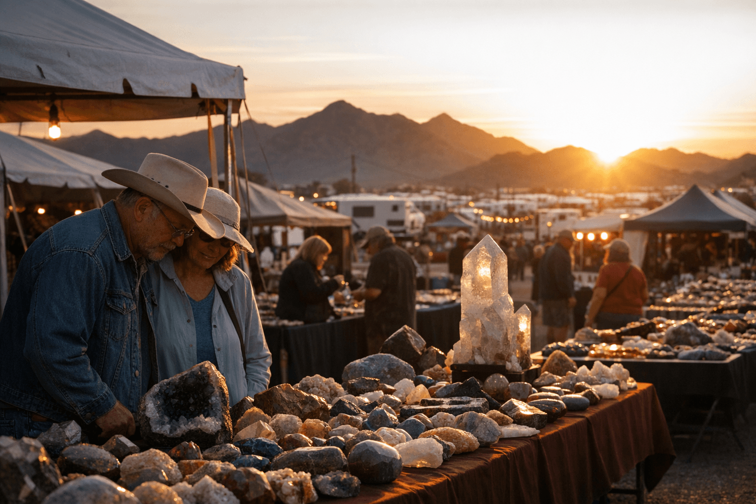 Tyson Wells and Quartzsite Gem Shows Boost La Paz County Economy