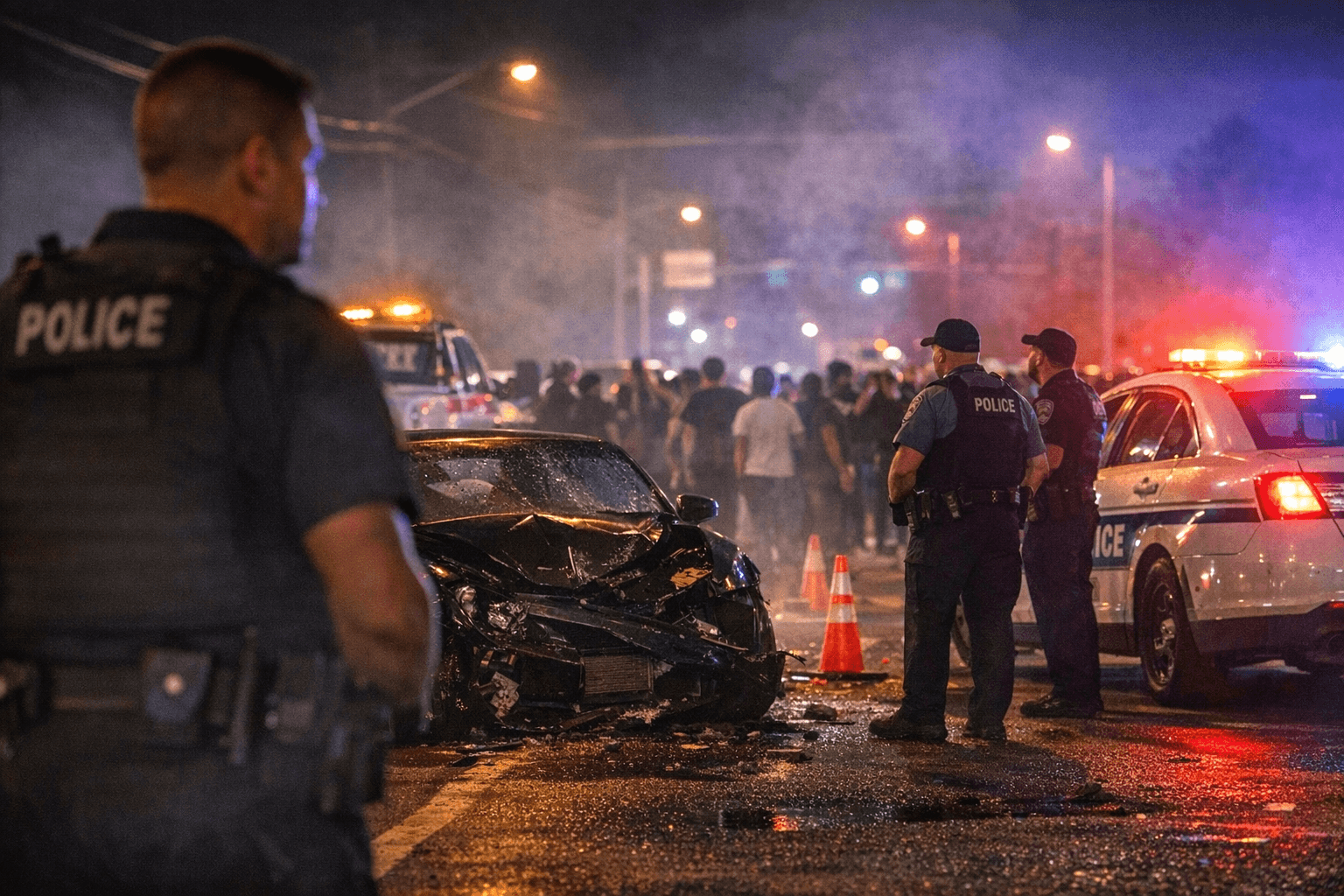 Prince George's police monitor Landover street racers after Sept. 14 crash