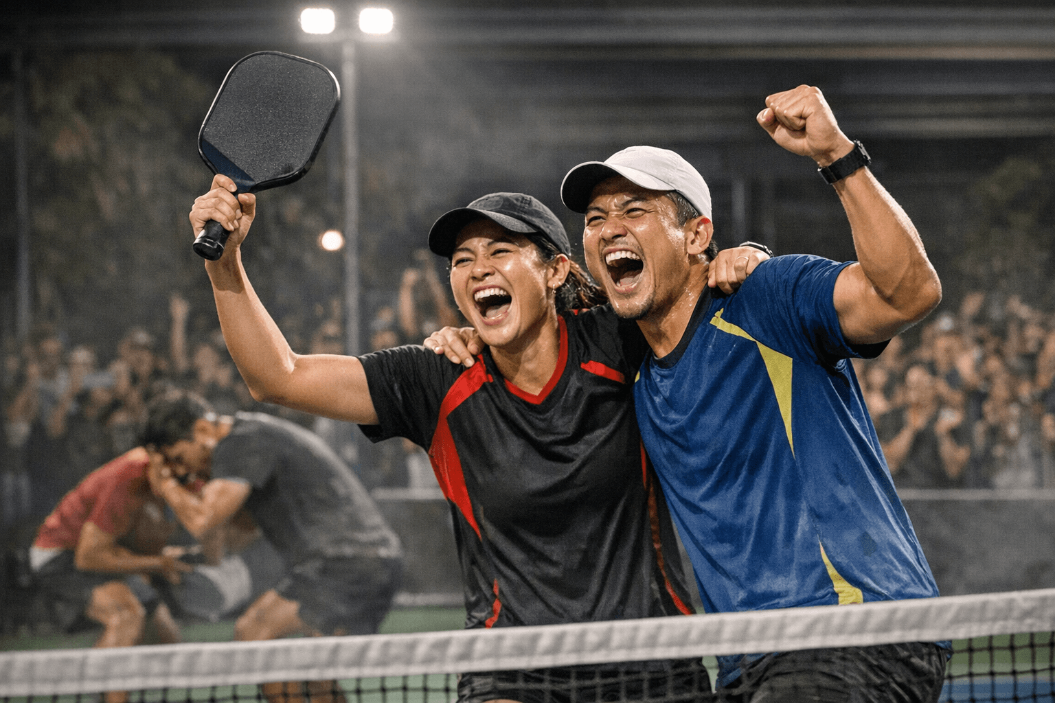 S. A. Suwaphat, S. Anun Win Thailand Pickleball Championships 15-14 Final