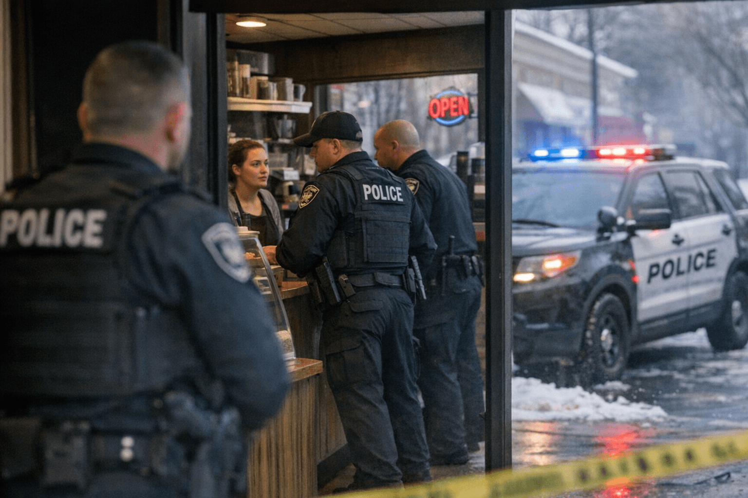 Claremont police respond to Washington St. coffee shop panic alarm; no threat