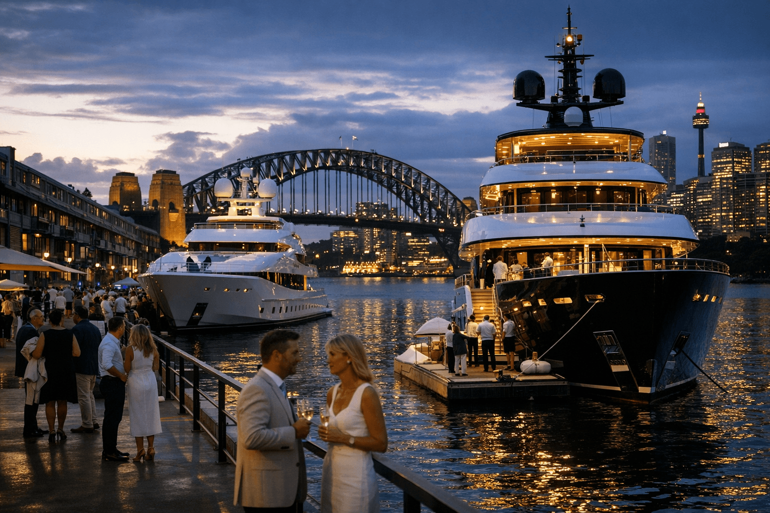 Invitation-only Sydney Charter Show debuts at Jones Bay, showcasing South Pacific