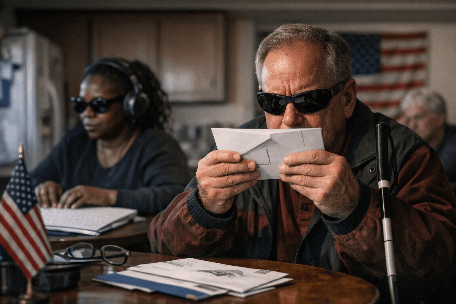 Blind and Print-Disabled Voters Sue Harris County Over Inaccessible Mail Ballots