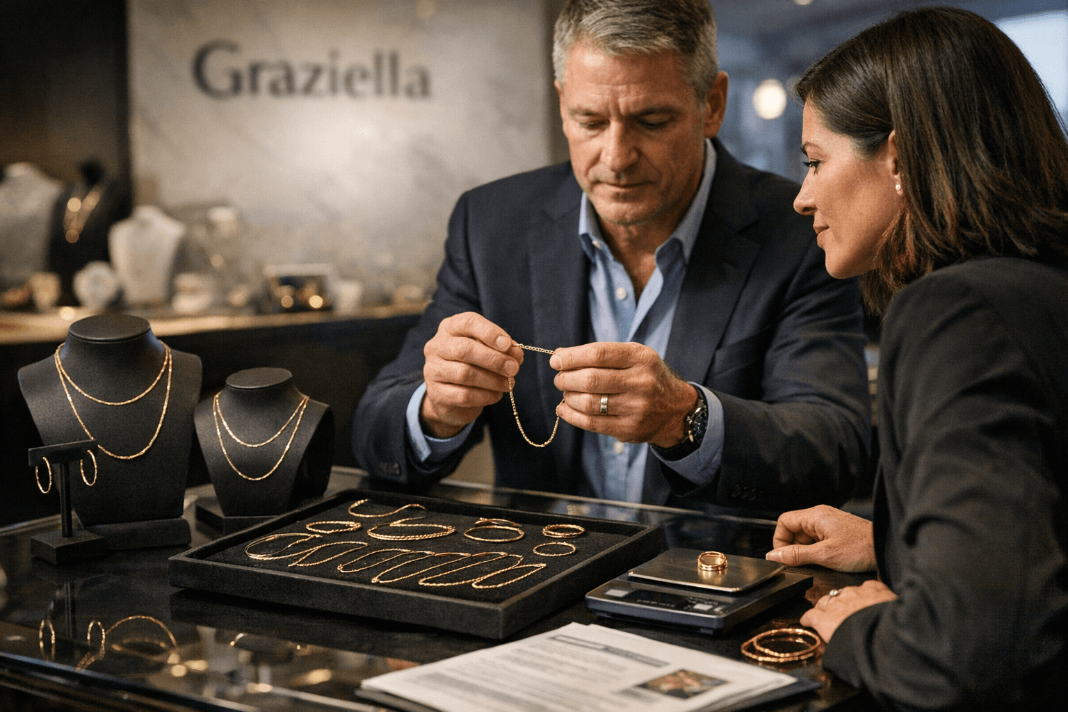 Select Jewelry Secures Exclusive North American Rights to Graziella Air Lightweight Gold