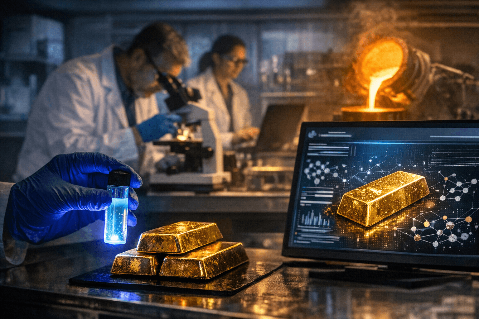 SMX Uses Molecular-Level Tracking and Digital Twins to Verify Gold Origins