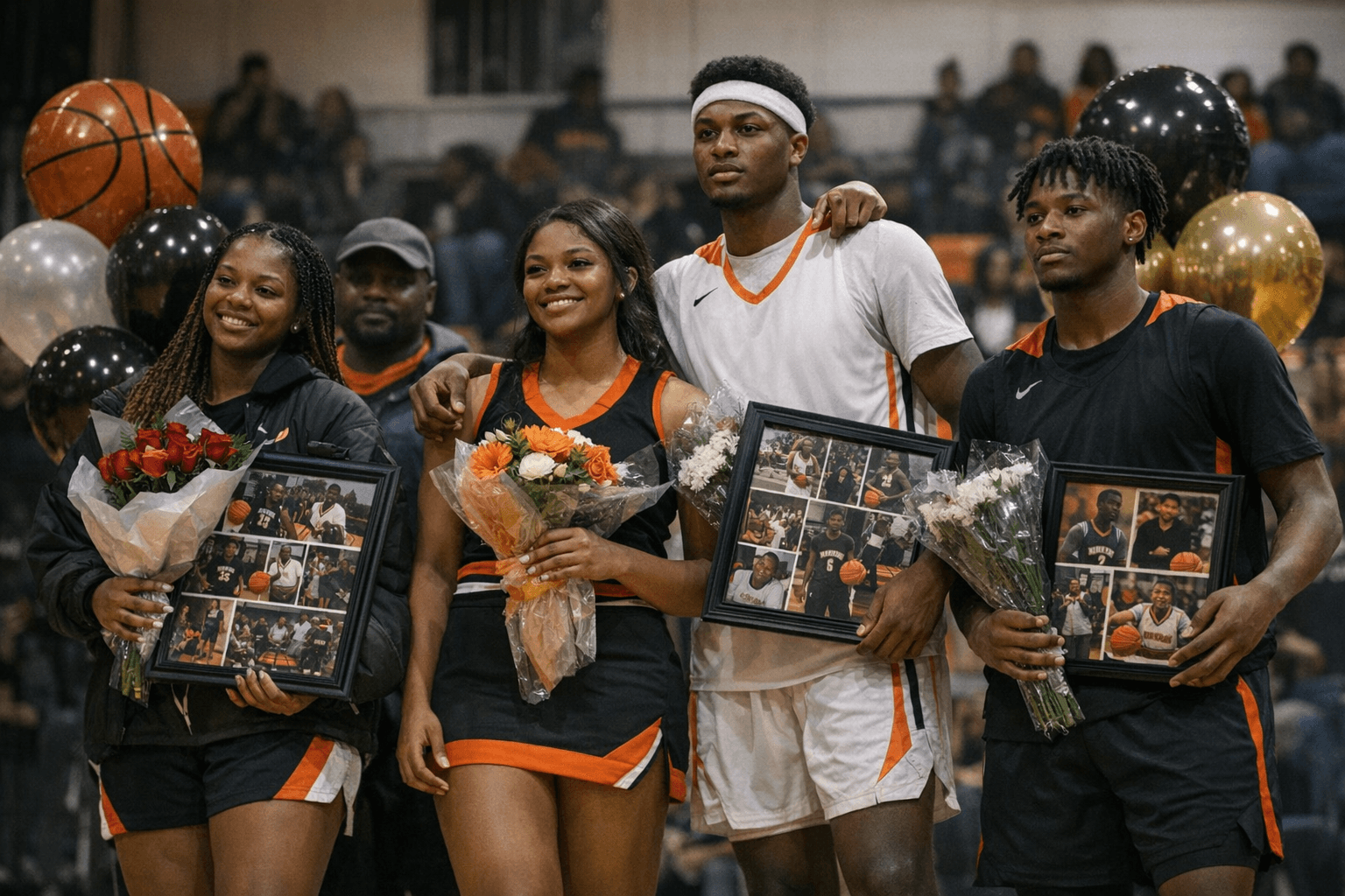 Allendale-Fairfax Honors Saxon, Carter, Williams and Tilley at Senior Night