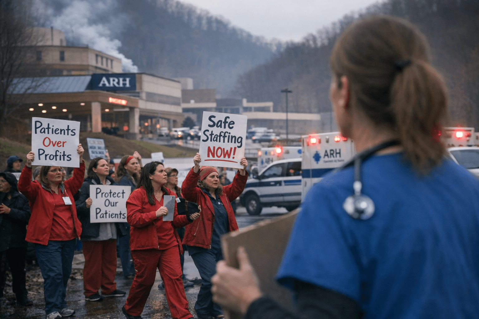 Appalachian Regional Healthcare Responds to Whitesburg Nurses' Day of Action
