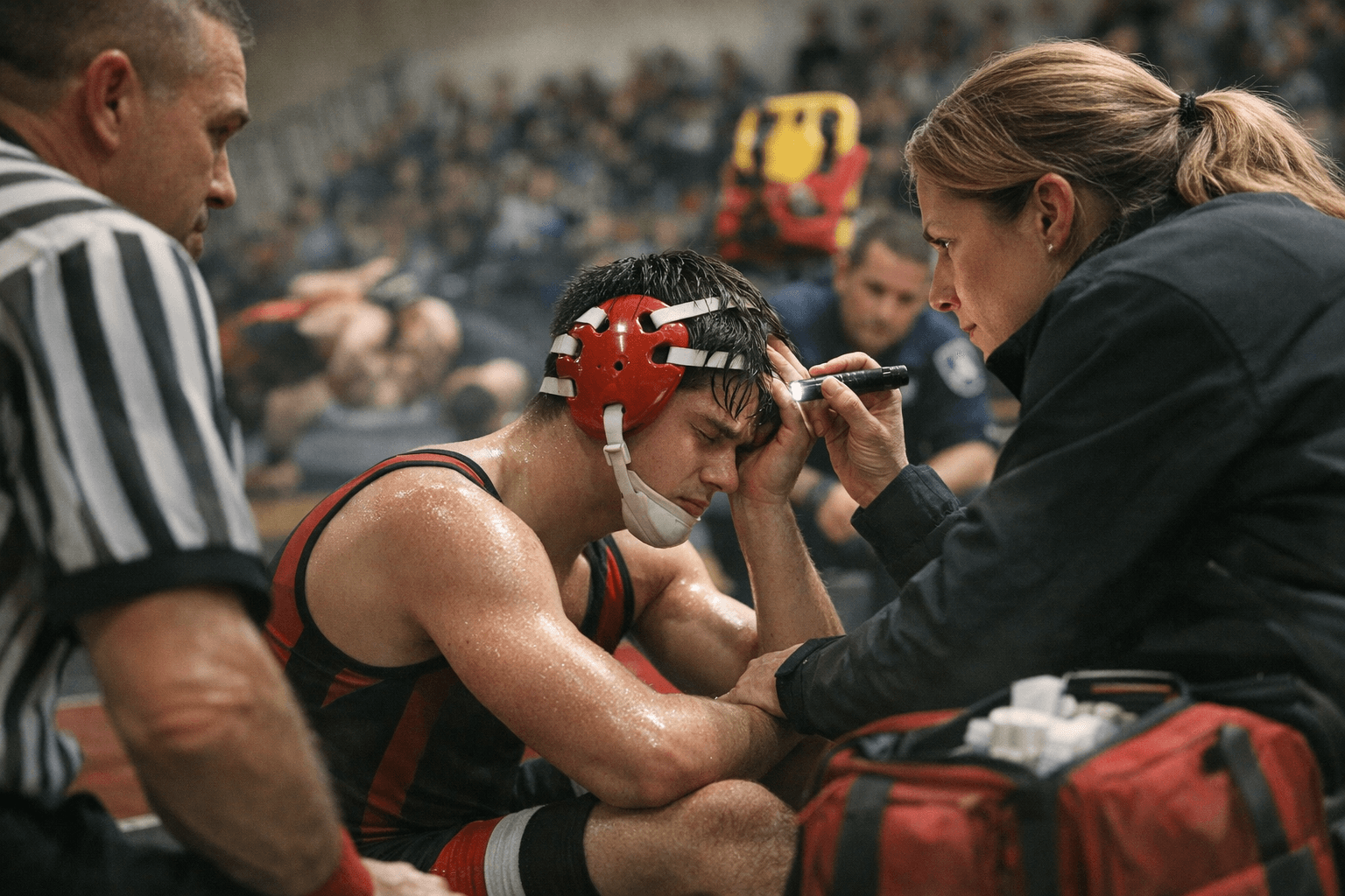 Wake County School Board Considers Expanding Concussion Protocol to Include Wrestling