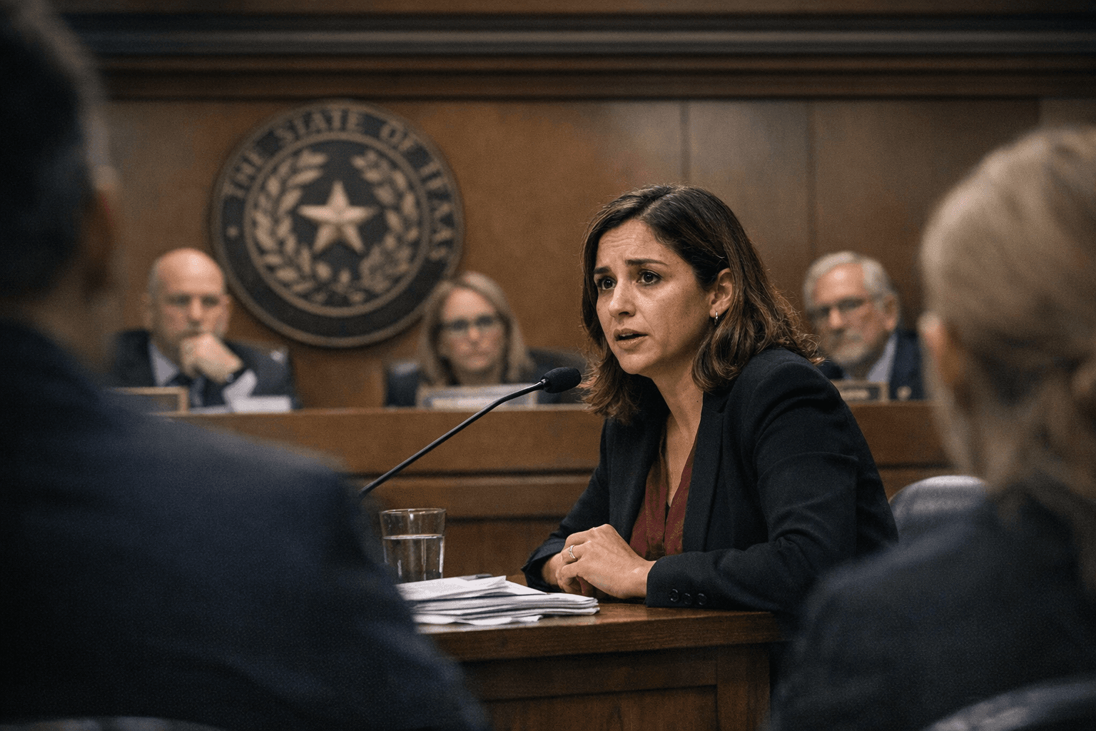 Harris County Judge Natalia Cornelio Testifies in Austin Over Public Reprimand